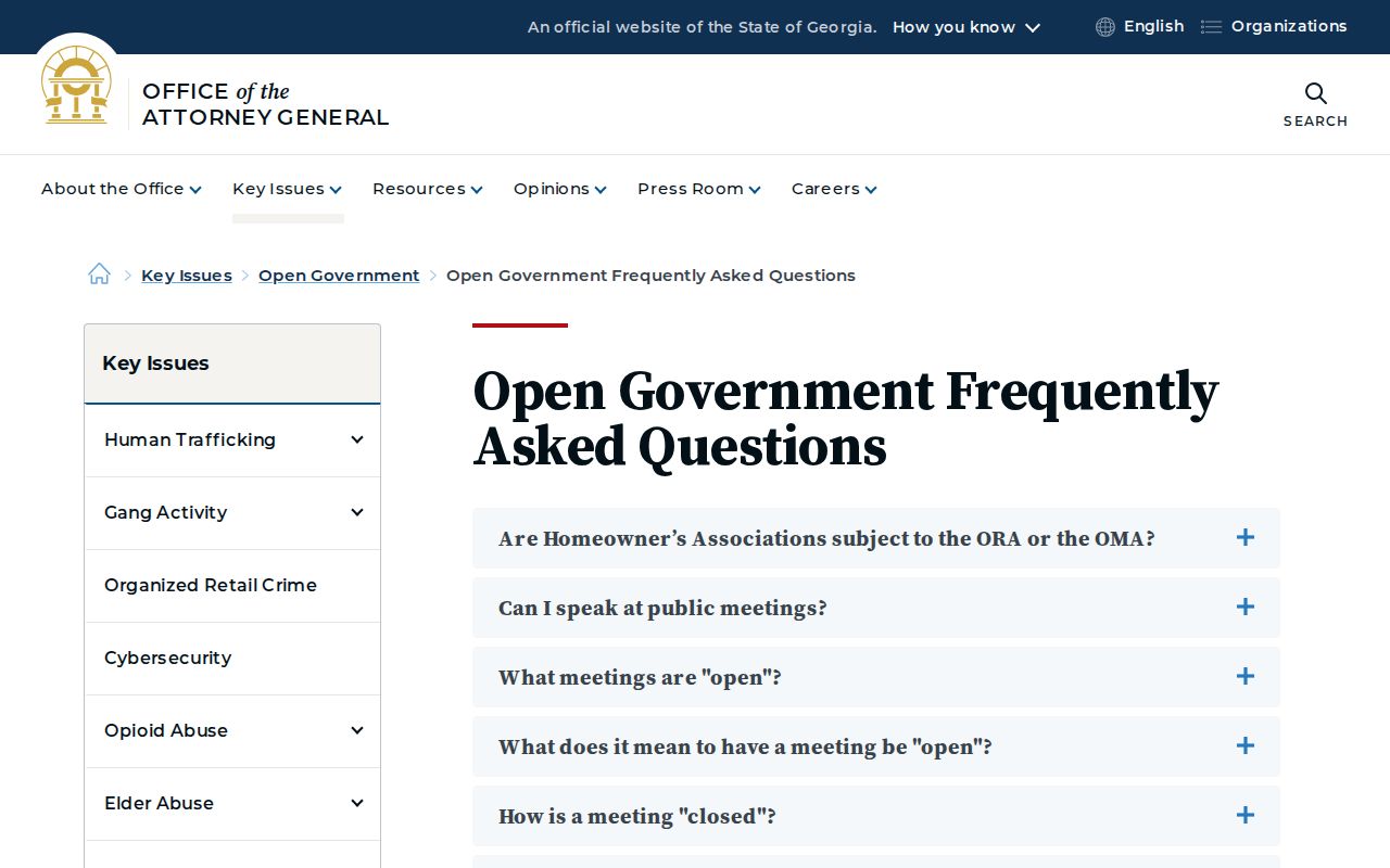 Cobbtown court records Georgia Open Government access guidance