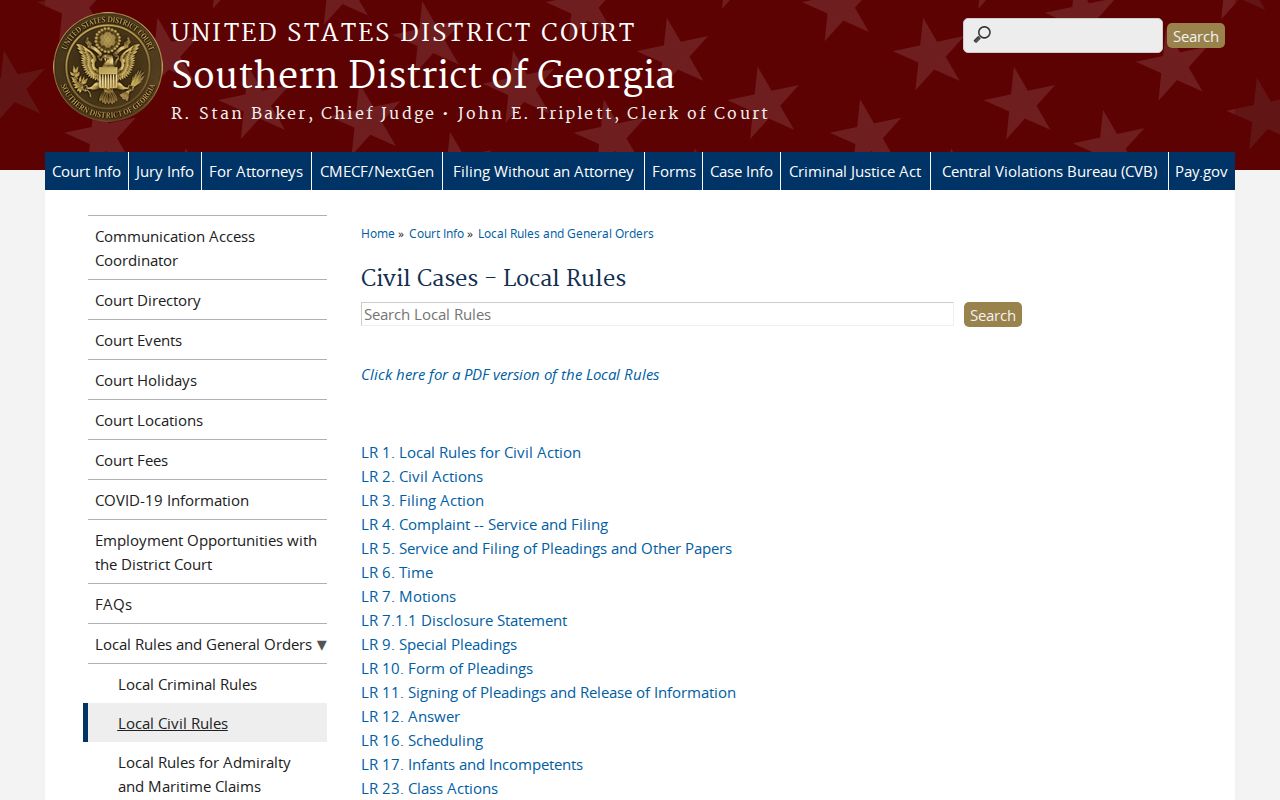 Cobbtown court records Southern District federal court source