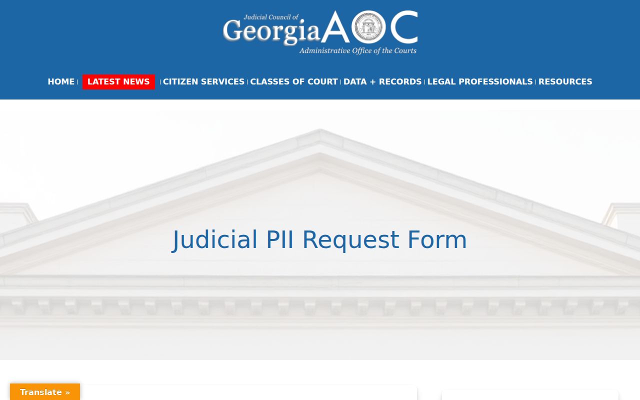 Tattnall County criminal docket judicial security